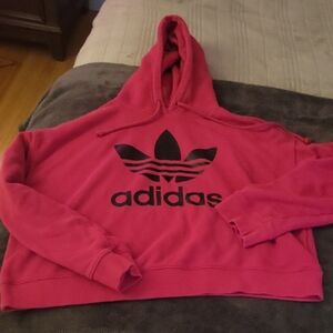 Adidas crop Hoodie